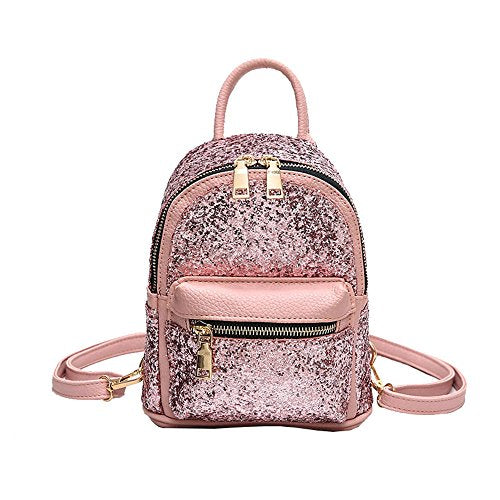 Guess Girls Silver & Pink Sequins Bag | Junior Couture