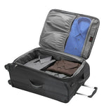 Skyway Luggage Mirage Superlight 28-Inch 4 Wheel Expandable Upright, Black, One Size