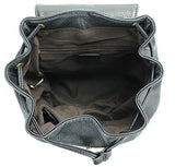 Scarleton Drawstring Backpack H202501A - Black