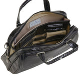 Siamod Servano 35535 Black Leather Small Ladies’ Laptop Brief