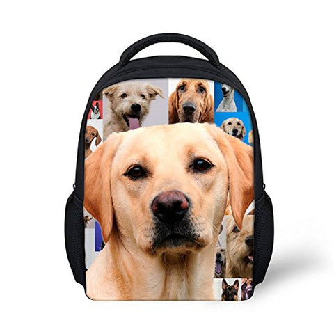 Bigcardesigns Lovely Labrador Backpack For Girls School Book Bag