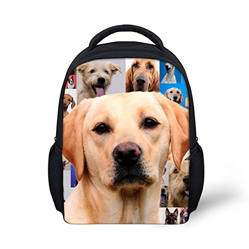 Bigcardesigns Lovely Labrador Backpack For Girls School Book Bag