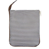 Packable Waterproof Nylon Stripes Foldable Travel Duffle Bag Carry on Travel Luggage Organizer with