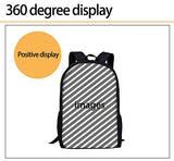 Beauty Collector Piano Scool Backpack Bookbag Casual Daypack