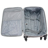 Kenneth Cole Reaction Lincoln Square 24" 1680d Polyester Expandable 4-Wheel Spinner Checked