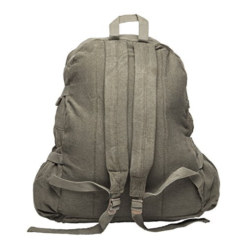 Heavy Duty Canvas Tactical Duffle Bag – Mossad Style, Large Military Duffel