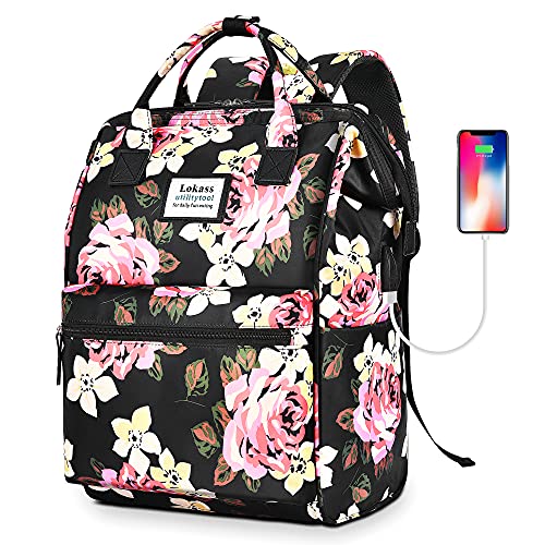 brinch laptop backpack 15.6 inch wide open computer Shop BRINCH Laptop Backpack 15.6 Inch Wide Op – Luggage Factory