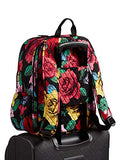 Vera Bradley Women's Campus Tech Backpack, Signature Cotton (Multi/Havana Rose)