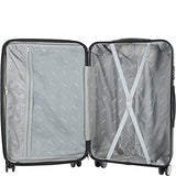 Amka Sierra 30" Expandable Hardside Checked Spinner Luggage (Mint)