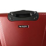 Mia Toro Italy Usini Hardside Spinner Luggage 3pc Set, Black