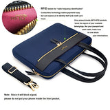Cartinoe Laptop Tote Bag, Women Waterproof Laptop Bag Briefcase RFID Blocking Ultrathin Nylon