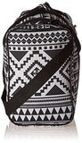 5 Cities Carry On Lightweight Small Hand Luggage Cabin on Flight & Holdalls (2 x Aztec Black/White)