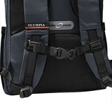 Olympia Hopkins 18-inch Backpack Si, Navy/Black