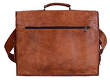 Vintage Crafts Abb 18 Inch Vintage Handmade Leather Messenger Bag For Laptop Briefcase Satchel Bag