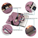 Qishare 11.6 12inch Laptop Case, Laptop Shoulder Bag, Multi-functional Notebook Sleeve, Carrying