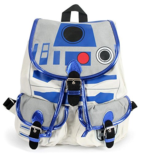 Star Wars R2D2 Knapsack Backpack 14 X 17In