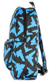 Nightwing Backpack Dc Comics Character All Over Logo Print