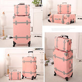 Unitravel Hardside Spinner Luggage Sets Travel Vintage Suitcase Set 3 Pieces