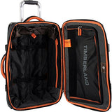 Timberland Luggage Twin Mountain 22 Inch Wheeled Duffle, Burnt Olive/Burnt Orange, One Size