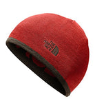 The North Face Unisex Reversible Banner Beanie Bracken Brown/Rage Red One Size