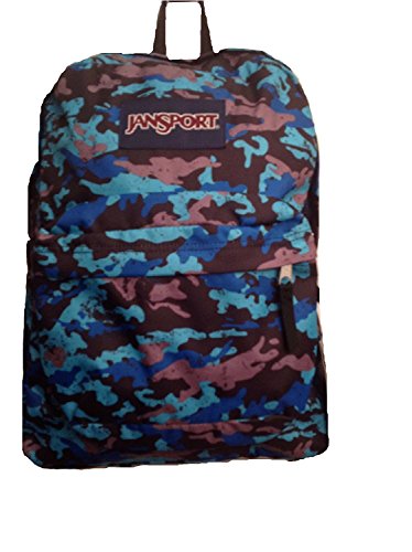 blue camo jansport backpack Shop Jansport Classic Superbreak Backpack (Bl – Luggage Factory
