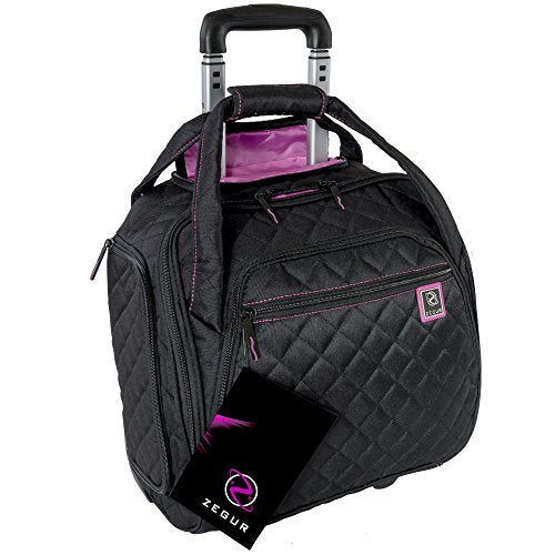 Shop Zegur Quilted Rolling Underseat Carry-On – Luggage Factory