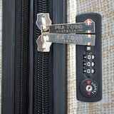 Mia Toro Macchiolina Polish Hardside Spinner 3 Piece Set