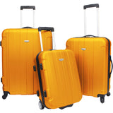 Traveler's Choice Rome 3 Piece Hardside Spinner Luggage Set