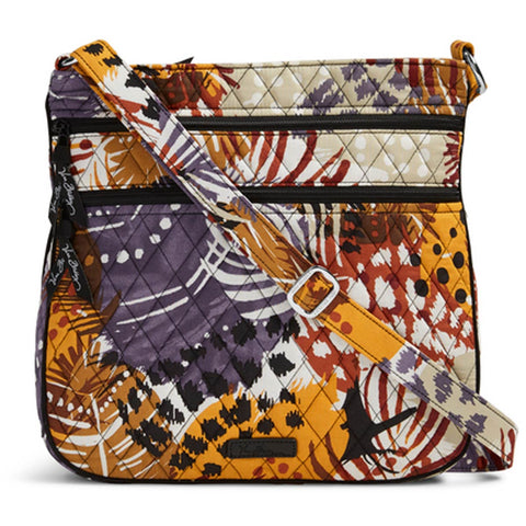 Vera Bradley Triple Zip Hipster Crossbody