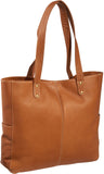 LeDonne Leather Double Strap Rivet Tote