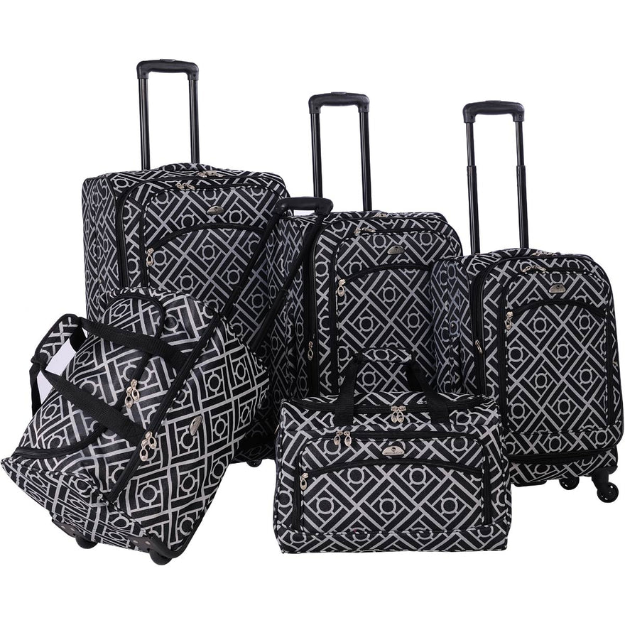 American Flyer Astor 5pc Luggage Set