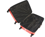 Mia Toro Fibre di Carbonio Moderno Hardside Spinner 3 Piece Set