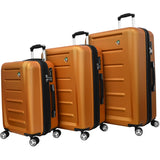 Mia Toro Moderno Hardside Spinner 3 Piece Set