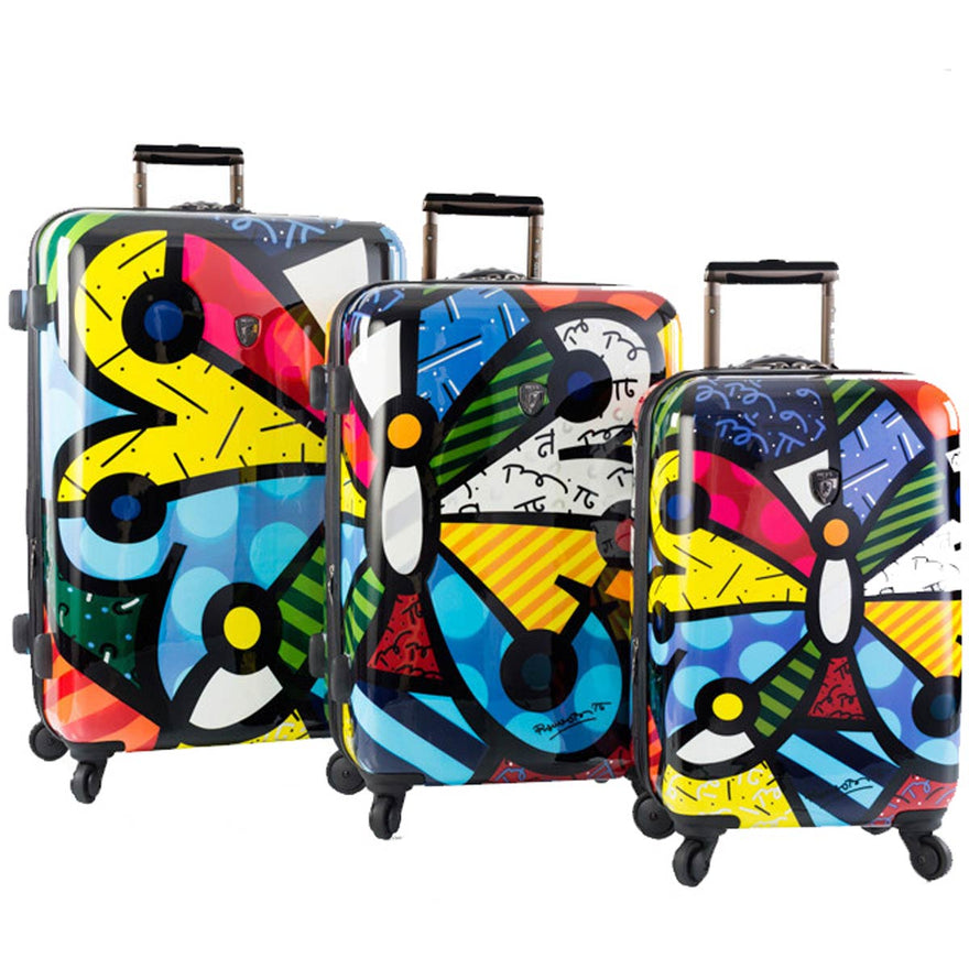 Britto Butterfly 3 Piece Expandable Spinner Set