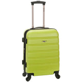 Rockland Luggage Melbourne 20in Hardside Expandable Spinner Carry On