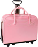 McKlein W Series Willowbrook Leather Wheeled Ladies Case