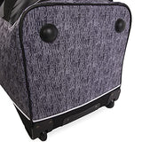 Hurley Rolling Duffel, Grey Tweed