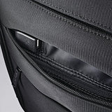 Samsonite Flexis Expandable Softside Carry On Luggage With Spinner Wheels, 19 Inch, Jet Black