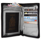 Pacsafe Rfidsafe Z150 Anti-Theft Rfid Blocking Compact Organizer, Charcoal