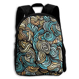 Kids Backpack Strange Spiral Grain Girls School Bag Multipurpose Daypacks Backpacks
