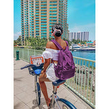 eBags Slash Resistant Locking Anti-Theft Backpack - (Eggplant)