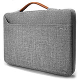 tomtoc 13.5 Inch 360° Protective Laptop Handle Sleeve Fit for Microsoft Surface Laptop 1 & 2, 13-13.5 inch Notebook Tablet Zipper Briefcase Handbag with Accessory Bag