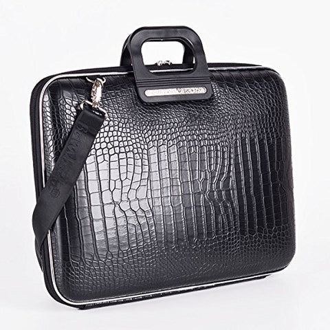 Cocco Bombata Siena Briefcase For 17 Inches - Black