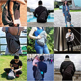 Waterfly Sling Backpack Sling Bag Small Crossbody Daypack Casual Backpack Chest Bag Rucksack for