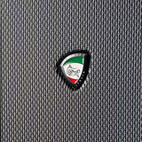 Mia Toro Baggi Hardside Spinner 20'' Carry-on, Black