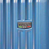 Mia Toro Mia Viaggi Italy Lucca Hardside 24 Inch Spinner, Red