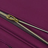 London Fog Coventry Hyperlights 25" Expandable Spinner, Plum