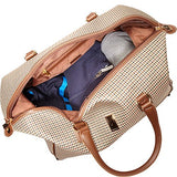 London Fog Luggage Chelsea 20 Inch Wheeled Club Bag, Olive Plaid, One Size