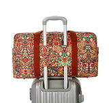 Baosha Hb-32 Canvas Travel Duffel Bag Weekender Overnight Bag Carry On Oversized For Ladies Women