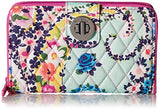 Vera Bradley RFID Turnlock Wallet, Signature Cotton, Wildflower Paisley